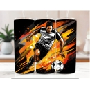 20 oz Tasse mit Fußball Motiv 8